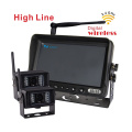 Digital Wireless CCTV Surveillance Camera Kit with LCD Screen